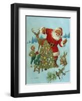 The Final Touch-Hal Frenck-Framed Giclee Print