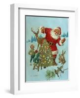 The Final Touch-Hal Frenck-Framed Giclee Print