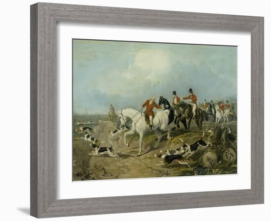 The Find, Engraved by Huffman and Mackrill-John Frederick Herring I-Framed Giclee Print