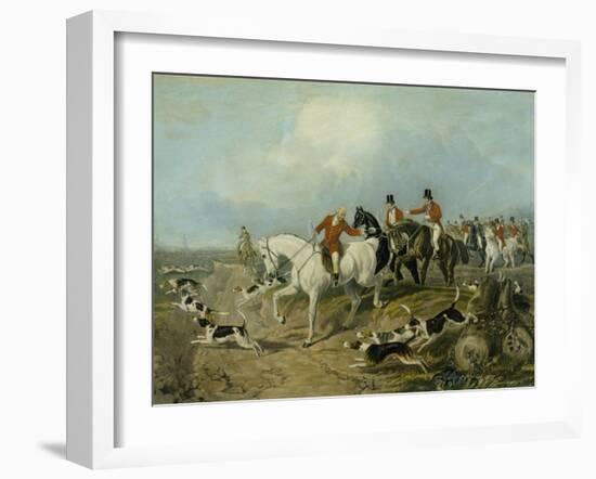 The Find, Engraved by Huffman and Mackrill-John Frederick Herring I-Framed Giclee Print