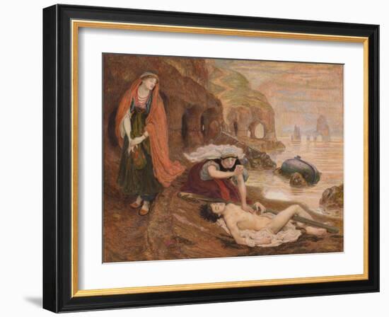 The Finding of Don Juan by Haidée, 1869-1870-Ford Madox Brown-Framed Giclee Print