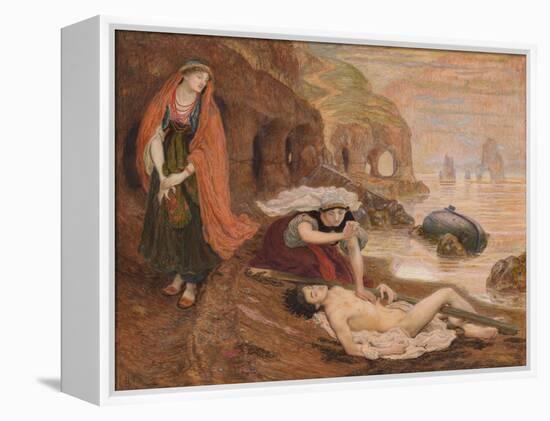 The Finding of Don Juan by Haidée, 1869-1870-Ford Madox Brown-Framed Premier Image Canvas