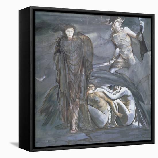 The Finding of Medusa, C.1876-Edward Burne-Jones-Framed Premier Image Canvas