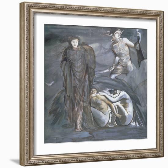 The Finding of Medusa, C.1876-Edward Burne-Jones-Framed Giclee Print