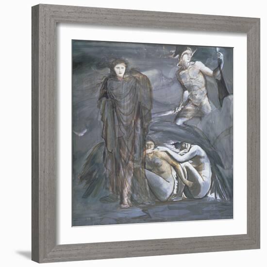 The Finding of Medusa, C.1876-Edward Burne-Jones-Framed Giclee Print