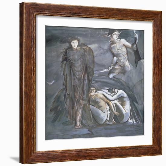 The Finding of Medusa, C.1876-Edward Burne-Jones-Framed Giclee Print