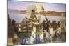 The Finding of Moses-Sir Lawrence Alma-Tadema-Mounted Giclee Print