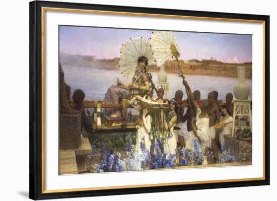 The Finding of Moses-Sir Lawrence Alma-Tadema-Framed Giclee Print