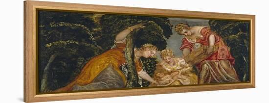 The Finding of Moses-Jacopo Tintoretto-Framed Premier Image Canvas
