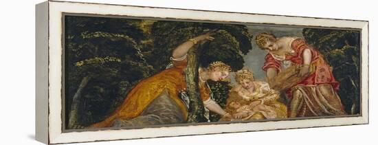 The Finding of Moses-Jacopo Tintoretto-Framed Premier Image Canvas