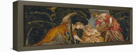 The Finding of Moses-Jacopo Tintoretto-Framed Premier Image Canvas