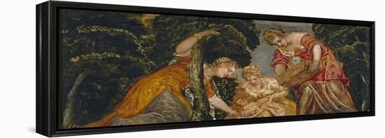 The Finding of Moses-Jacopo Tintoretto-Framed Premier Image Canvas