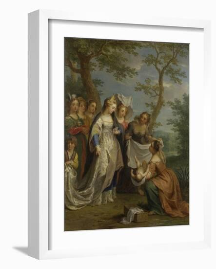 The Finding of Moses-Balthasar Beschey-Framed Giclee Print