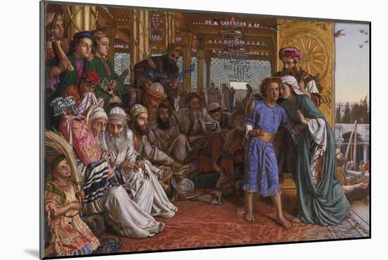 The Finding of the Saviour at the Temple, 1862 (Oil on Canvas)-William Holman Hunt-Mounted Giclee Print