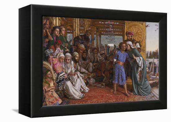 The Finding of the Saviour at the Temple, 1862 (Oil on Canvas)-William Holman Hunt-Framed Premier Image Canvas