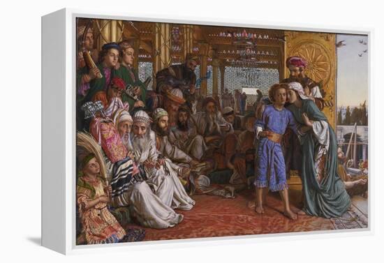 The Finding of the Saviour at the Temple, 1862 (Oil on Canvas)-William Holman Hunt-Framed Premier Image Canvas