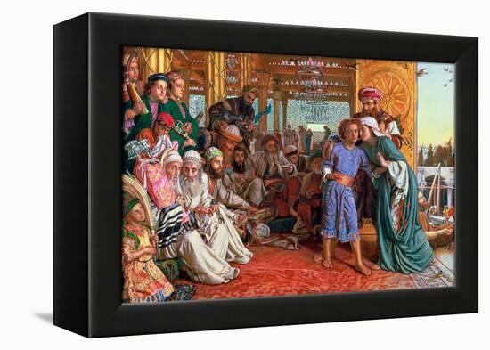 The Finding of the Saviour in the Temple, 1862-William Holman Hunt-Framed Premier Image Canvas