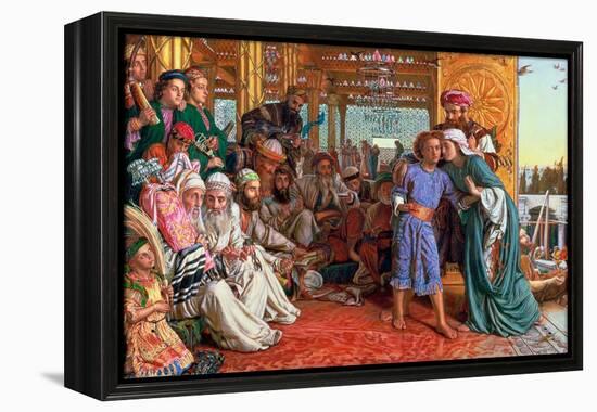 The Finding of the Saviour in the Temple, 1862-William Holman Hunt-Framed Premier Image Canvas