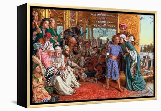 The Finding of the Saviour in the Temple, 1862-William Holman Hunt-Framed Premier Image Canvas