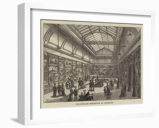 The Fine-Art Exhibition at Leicester-Frank Watkins-Framed Giclee Print