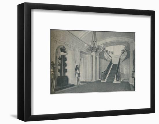 'The fine Staircase Hall in the First Lord's residence at the Admiralty', 1937-Unknown-Framed Photographic Print