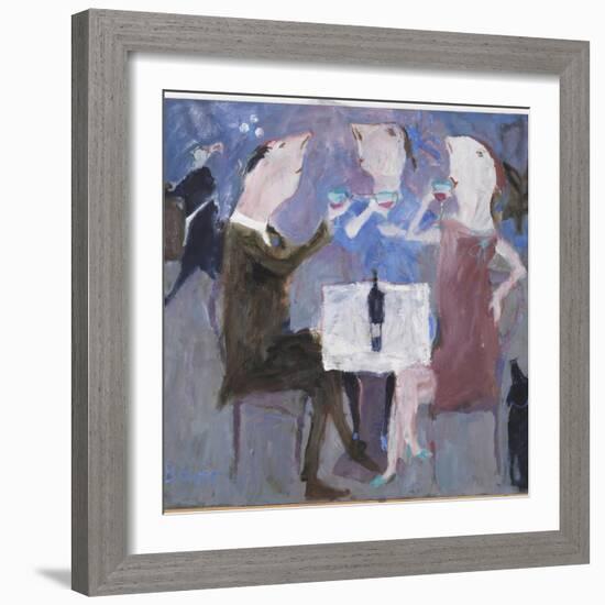 The Finest Wine known to Mankind, 2008-Susan Bower-Framed Giclee Print