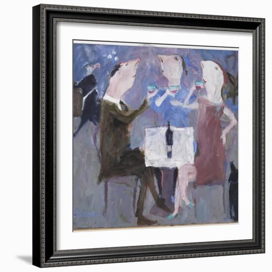 The Finest Wine known to Mankind, 2008-Susan Bower-Framed Giclee Print