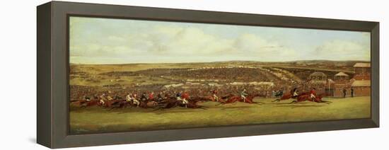 The Finish of the Derby-Henry Thomas Alken-Framed Premier Image Canvas