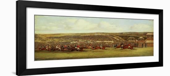 The Finish of the Derby-Henry Thomas Alken-Framed Giclee Print