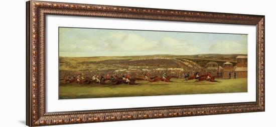 The Finish of the Derby-Henry Thomas Alken-Framed Giclee Print