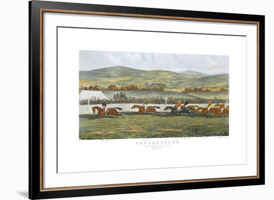 The Finish, Punchestown-John Sturgess-Framed Premium Giclee Print