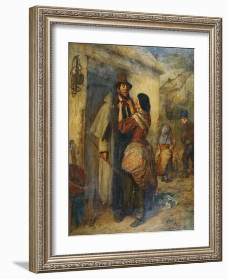 The Finishing Touch-Erskine Nicol-Framed Giclee Print