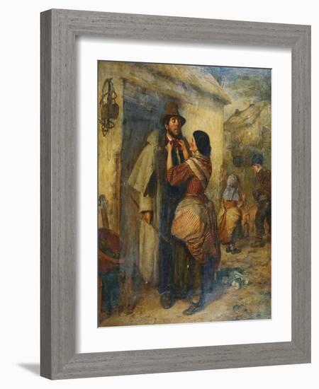 The Finishing Touch-Erskine Nicol-Framed Giclee Print