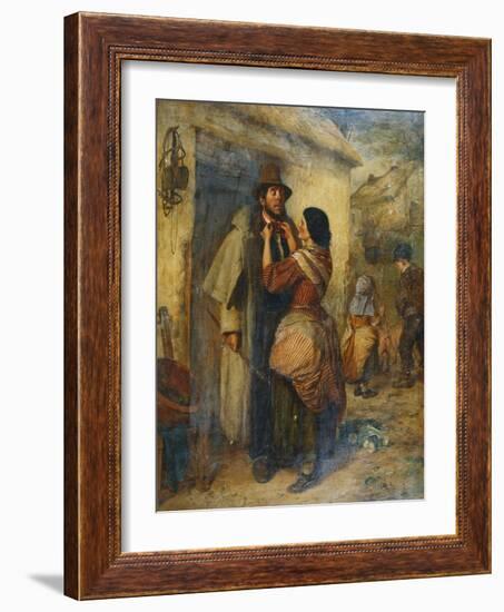 The Finishing Touch-Erskine Nicol-Framed Giclee Print