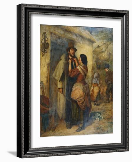 The Finishing Touch-Erskine Nicol-Framed Giclee Print