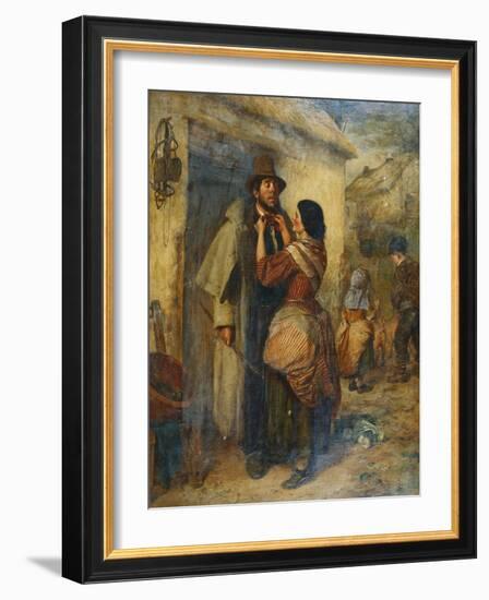 The Finishing Touch-Erskine Nicol-Framed Giclee Print