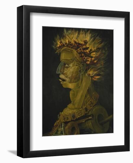 The Fire, 1566-Giuseppe Arcimboldo-Framed Giclee Print