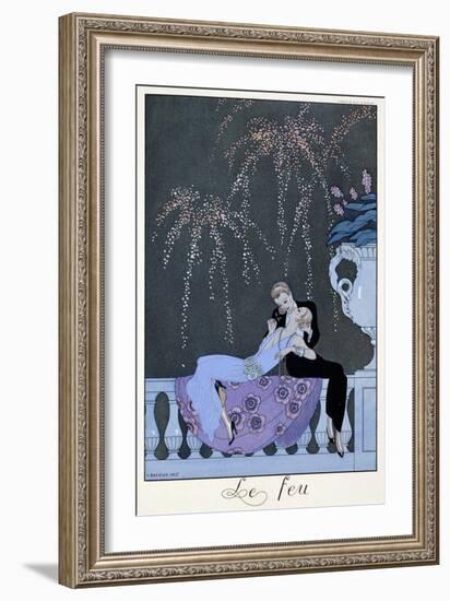 'The Fire', 1925-Unknown-Framed Giclee Print