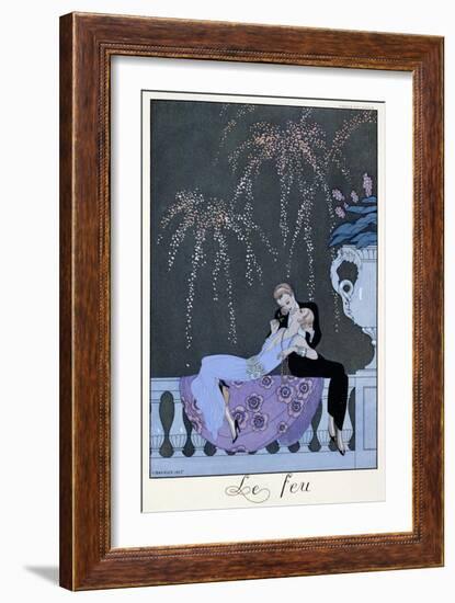 'The Fire', 1925-Unknown-Framed Giclee Print