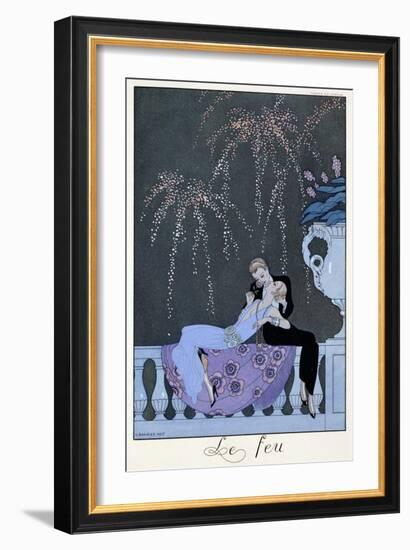 'The Fire', 1925-Unknown-Framed Giclee Print