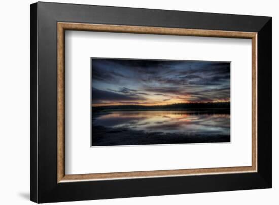 The Fire in the Sky-Eric Wood-Framed Art Print