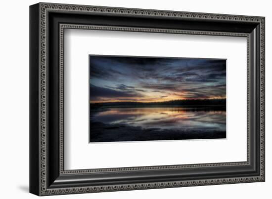 The Fire in the Sky-Eric Wood-Framed Art Print