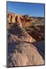 The Fire Wave at Valley of the Fire State Park, Nevada, USA-Chuck Haney-Mounted Photographic Print