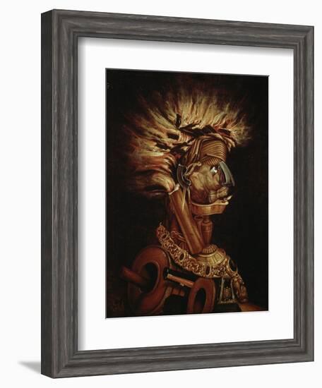 The Fire-Giuseppe Arcimboldo-Framed Giclee Print