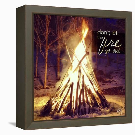 The Fire-Kimberly Glover-Framed Premier Image Canvas