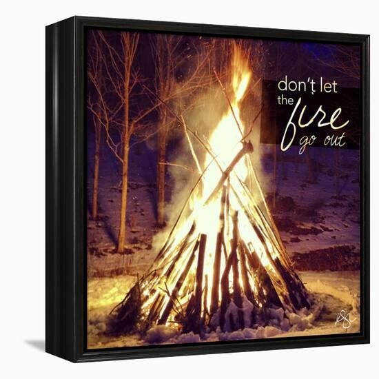 The Fire-Kimberly Glover-Framed Premier Image Canvas