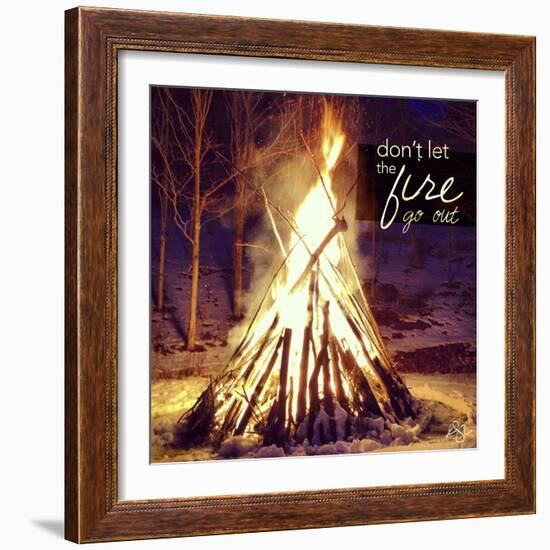 The Fire-Kimberly Glover-Framed Giclee Print