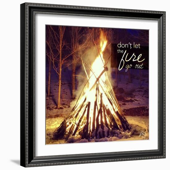The Fire-Kimberly Glover-Framed Giclee Print