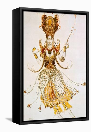 The Firebird, Costume Design for Stravinsky's Ballet the Firebird, 1910-Leon Bakst-Framed Premier Image Canvas