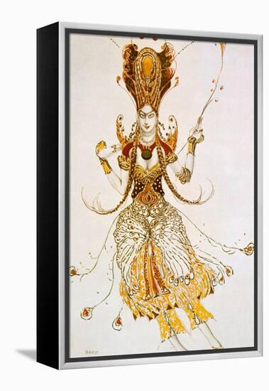 The Firebird, Costume Design for Stravinsky's Ballet the Firebird, 1910-Leon Bakst-Framed Premier Image Canvas